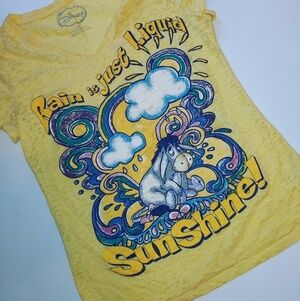 Disney Rain is Liquid Sunshine T-Shirt XL